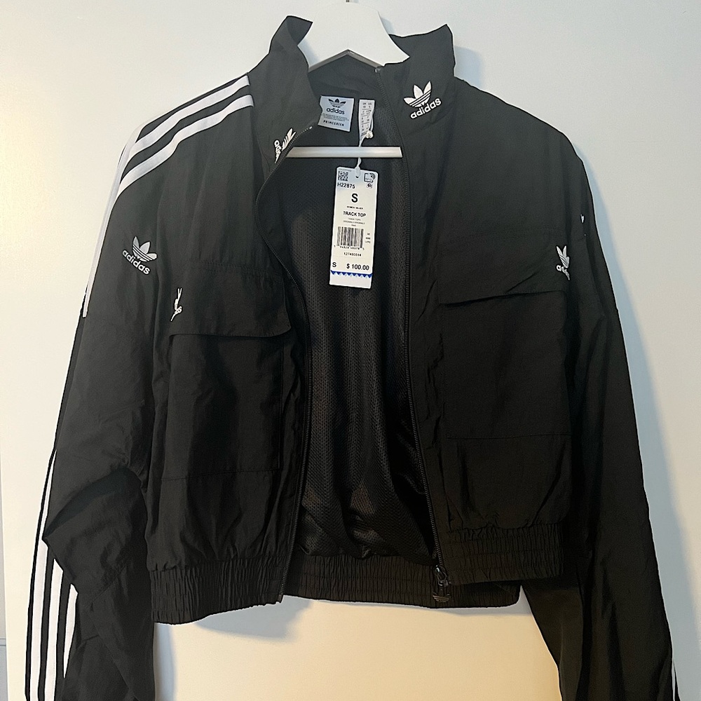 Adidas Women’s Cropped Track Jacket